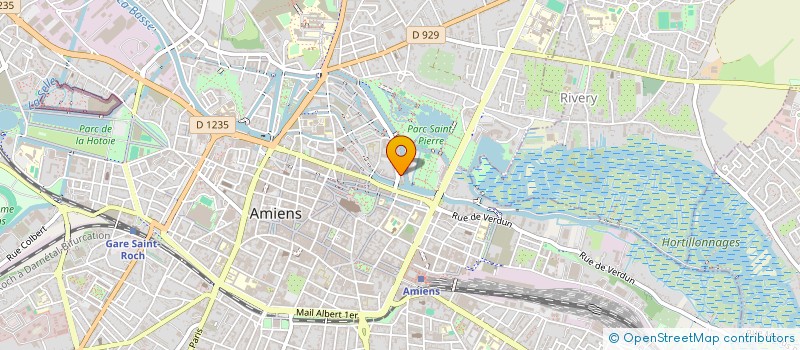 localisation de l'entreprise MONSIEUR BRICE HOARAU  AMIENS