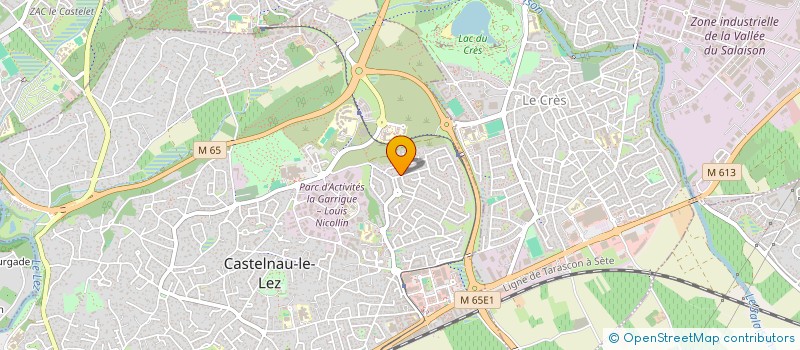 localisation de l'entreprise MONSIEUR BRICE JAMI  CASTELNAU-LE-LEZ