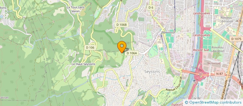 localisation de l'entreprise MONSIEUR BRICE JIMENEZ-BAGNOL  AIGUILLON