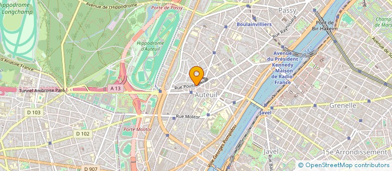 localisation de l'entreprise MONSIEUR BRICE JOLIVET  PARIS