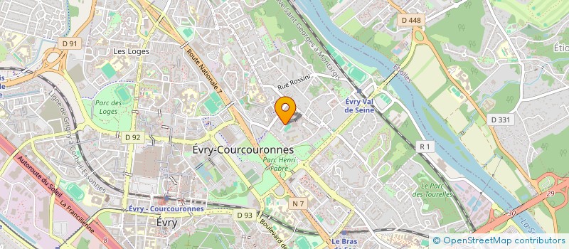 localisation de l'entreprise MONSIEUR BRICE KABA BANZADIO  EVRY-COURCOURONNES