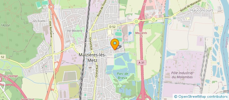 localisation de l'entreprise MONSIEUR BRICE KNIPPER  MAIZIERES-LES-METZ