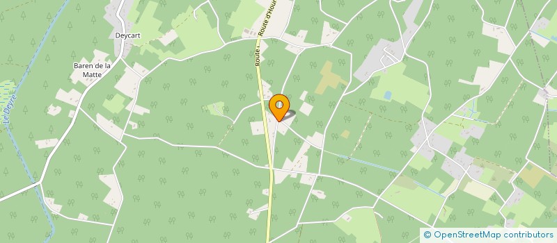 localisation de l'entreprise MONSIEUR BRICE LACROIX  VENDAYS-MONTALIVET