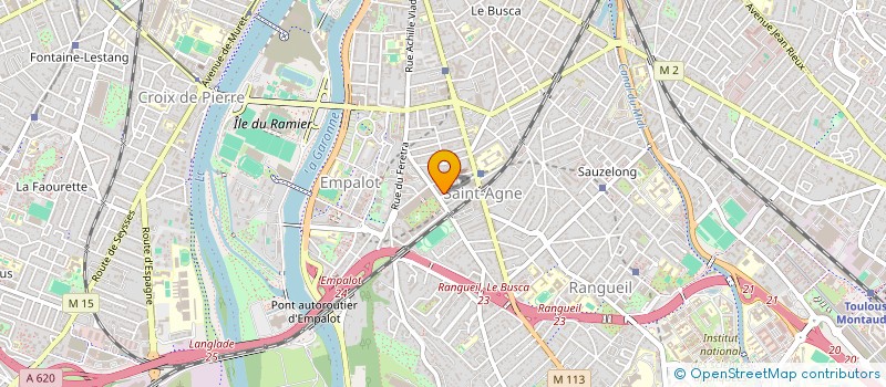 localisation de l'entreprise MONSIEUR BRICE LACUEVA à TOULOUSE