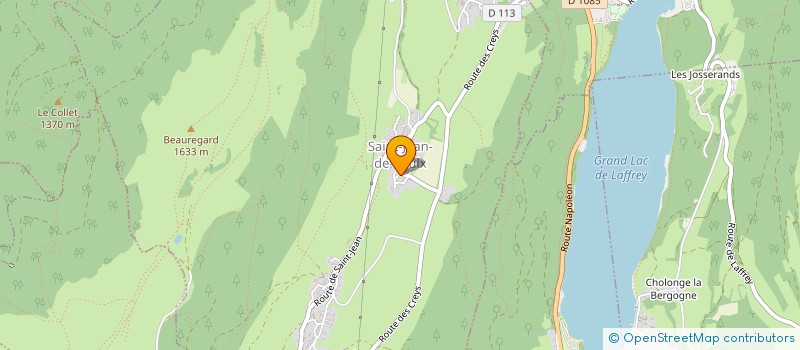 localisation de l'entreprise MONSIEUR BRICE LAIGNEAU  SAINT-JEAN-DE-VAULX