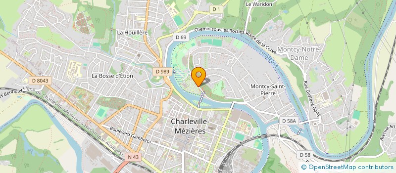 localisation de l'entreprise MONSIEUR BRICE LANDRY à CHARLEVILLE-MEZIERES