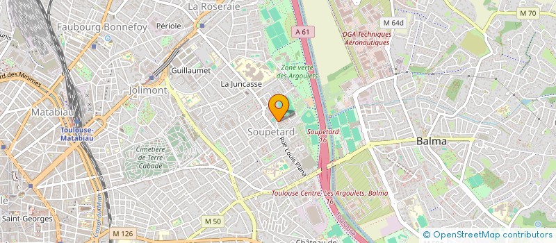 localisation de l'entreprise MONSIEUR BRICE LANGLOIS à TOULOUSE