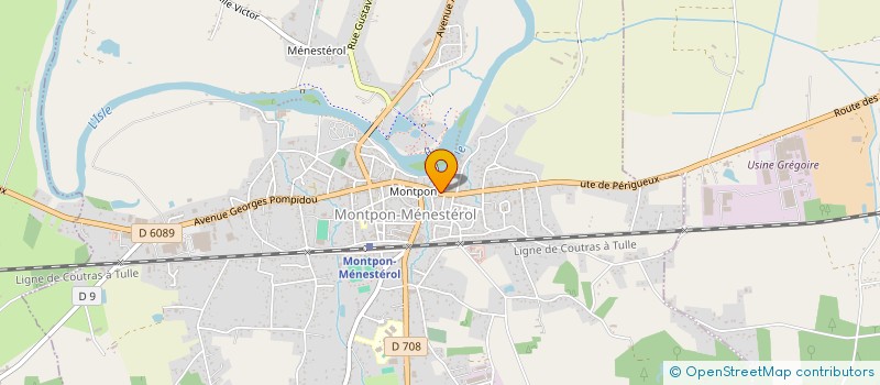 localisation de l'entreprise MONSIEUR BRICE LARRIEU  MONTPON-MENESTEROL