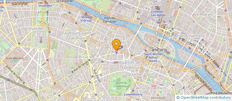 localisation de l'entreprise MONSIEUR BRICE LARTIGUE  PARIS