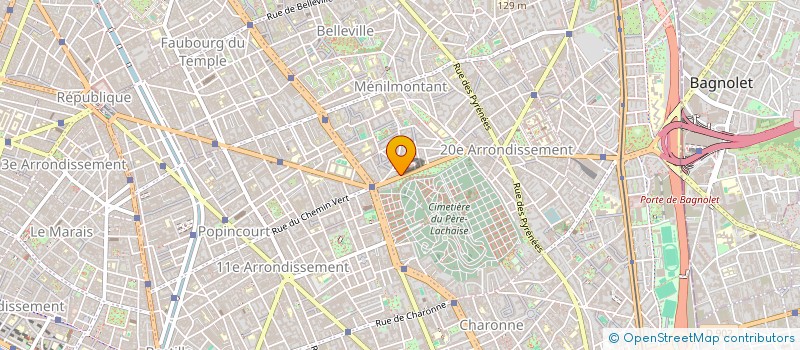 localisation de l'entreprise MONSIEUR BRICE LAUNOIS  PARIS