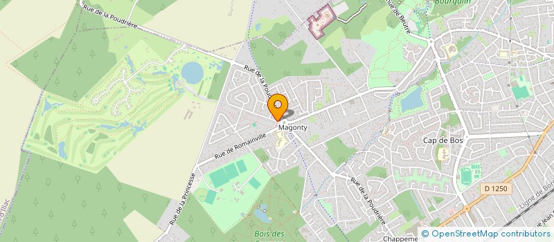 localisation de l'entreprise MONSIEUR BRICE LAURENS  PESSAC