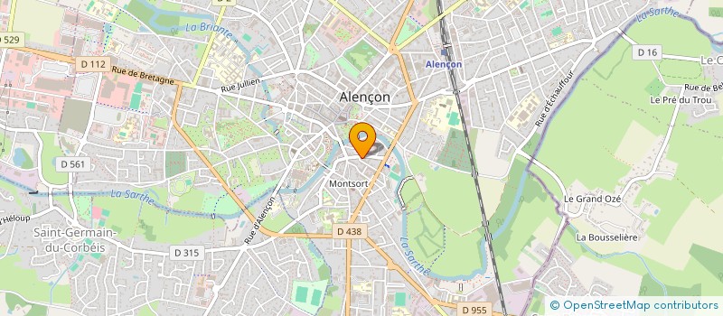 localisation de l'entreprise MONSIEUR BRICE LAUTIER à ALENCON