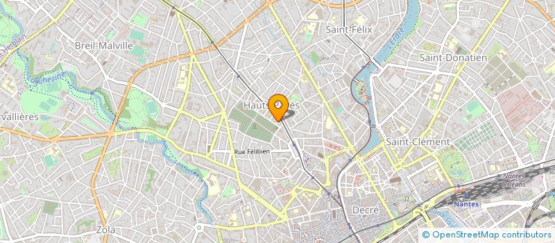 localisation de l'entreprise MONSIEUR BRICE LE BEY à NANTES