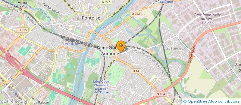 localisation de l'entreprise MONSIEUR BRICE LE MEUR  FRANCONVILLE LA GARENNE