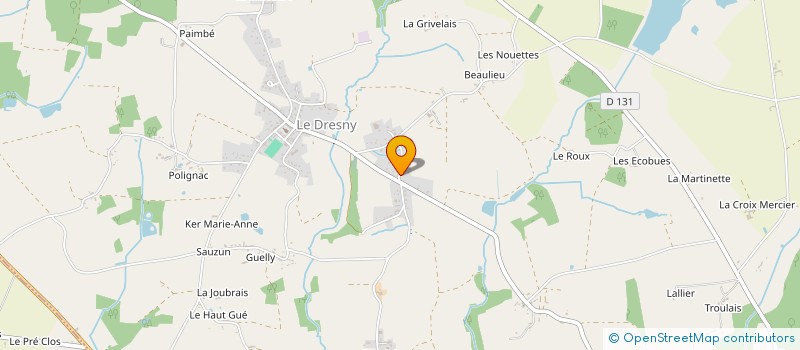 localisation de l'entreprise MONSIEUR BRICE LEBLAIN  PLESSE