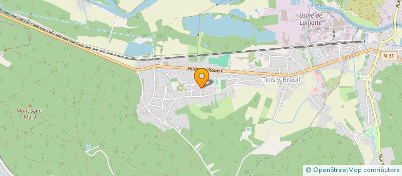 localisation de l'entreprise MONSIEUR BRICE LELONG  TROSLY-BREUIL