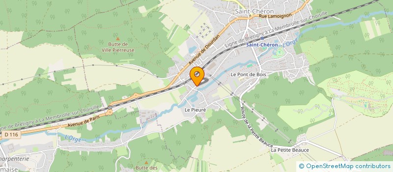 localisation de l'entreprise MONSIEUR BRICE LEMERY à SAINT-CHERON