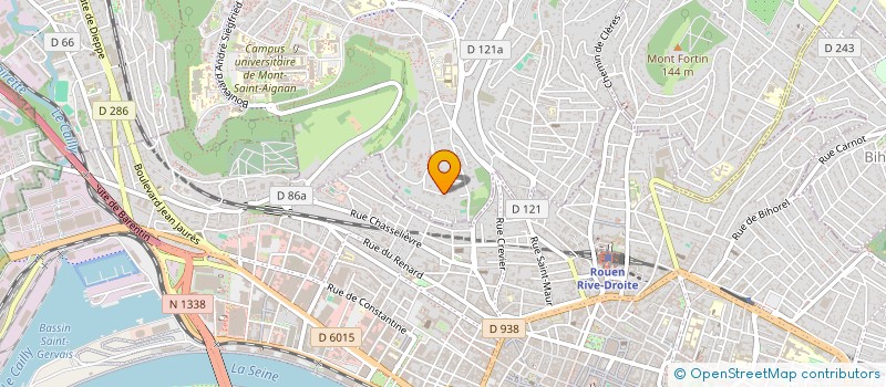 localisation de l'entreprise MONSIEUR BRICE LETAC  MONT-SAINT-AIGNAN