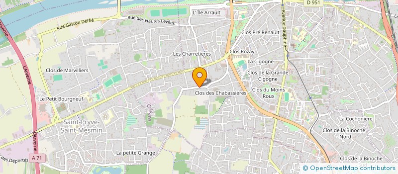localisation de l'entreprise MONSIEUR BRICE MALET à ORLEANS