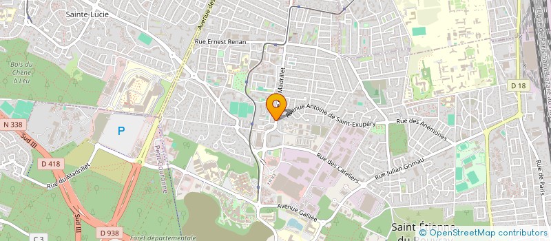 localisation de l'entreprise MONSIEUR BRICE MALLET  SAINT-ETIENNE-DU-ROUVRAY