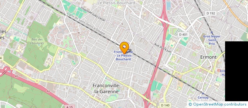 localisation de l'entreprise MONSIEUR BRICE MALOUBIER  FRANCONVILLE