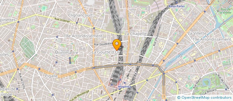 localisation de l'entreprise MONSIEUR BRICE MARTENET-CUIDET  PARIS