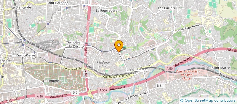 localisation de l'entreprise MONSIEUR BRICE MARTINI à MARSEILLE