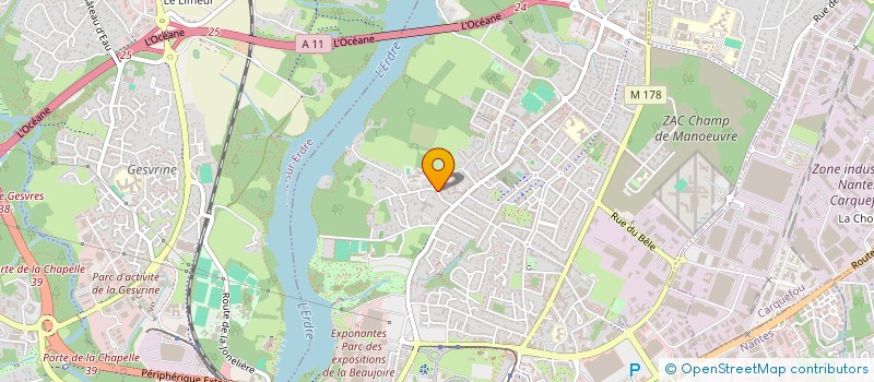 localisation de l'entreprise MONSIEUR BRICE MARZELIERE à NANTES