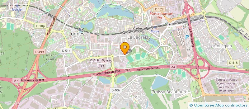 localisation de l'entreprise MONSIEUR BRICE MASSON à LOGNES