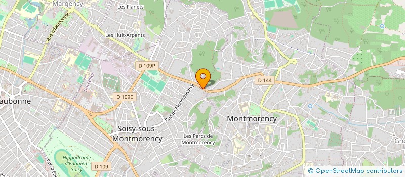 localisation de l'entreprise MONSIEUR BRICE-MATHIEU TCHUISSE  SOISY-SOUS-MONTMORENCY