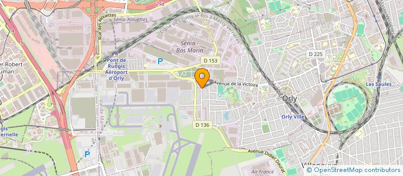 localisation de l'entreprise MONSIEUR BRICE MAUNOIR  ORLY