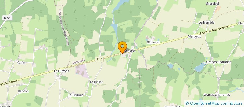localisation de l'entreprise MONSIEUR BRICE MAZARICO à CHAVANNES-SUR-REYSSOUZE
