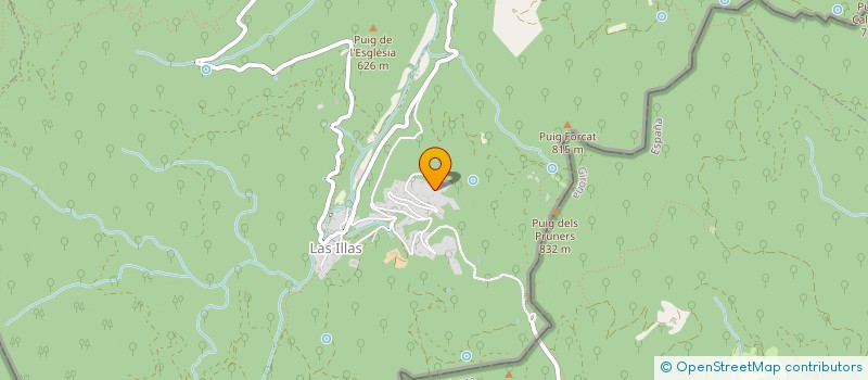 localisation de l'entreprise MONSIEUR BRICE MICHAUX  MAUREILLAS-LAS-ILLAS