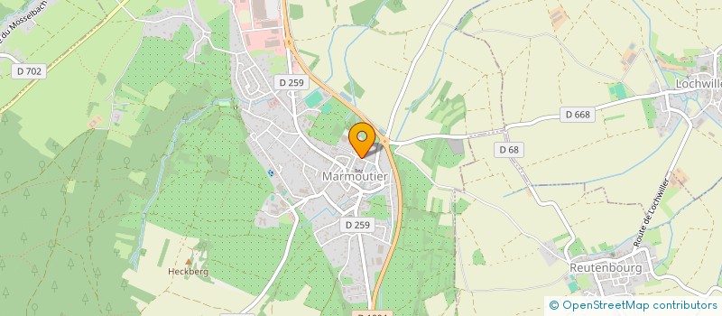 localisation de l'entreprise MONSIEUR BRICE MIDALI  REUTENBOURG