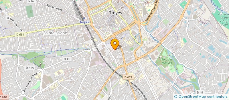 localisation de l'entreprise MONSIEUR BRICE MORMIN à TROYES