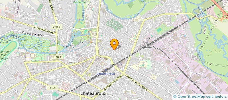 localisation de l'entreprise MONSIEUR BRICE MOY à CHATEAUROUX