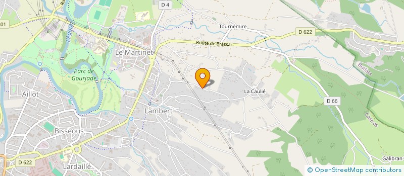 localisation de l'entreprise MONSIEUR BRICE MURET  CASTRES