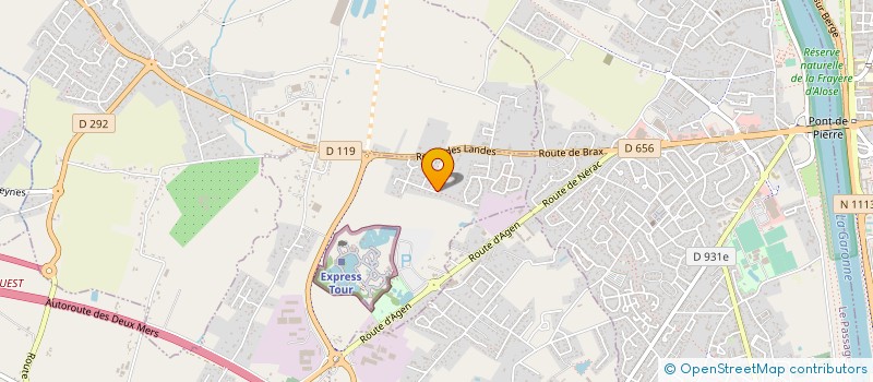 localisation de l'entreprise MONSIEUR BRICE NGOMSI  SARTROUVILLE