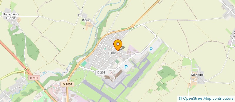 localisation de l'entreprise MONSIEUR BRICE NOEL  GOINCOURT