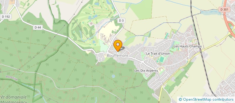 localisation de l'entreprise MONSIEUR BRICE OKOKO  BOUFFEMONT