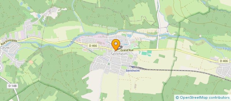 localisation de l'entreprise MONSIEUR BRICE OSTMANN  LE HAUT SOULTZBACH