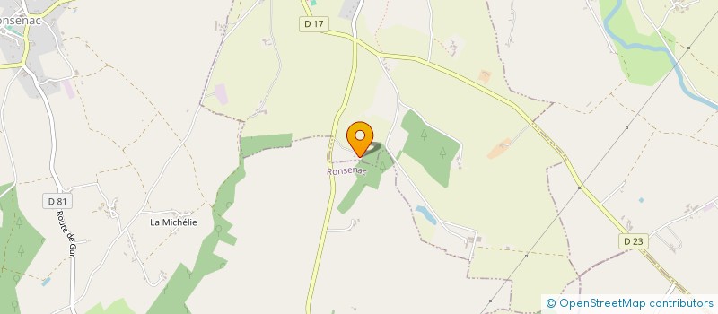 localisation de l'entreprise MONSIEUR BRICE OULHEN  BOULAZAC ISLE MANOIRE