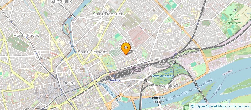 localisation de l'entreprise MONSIEUR BRICE PAYET à NANTES