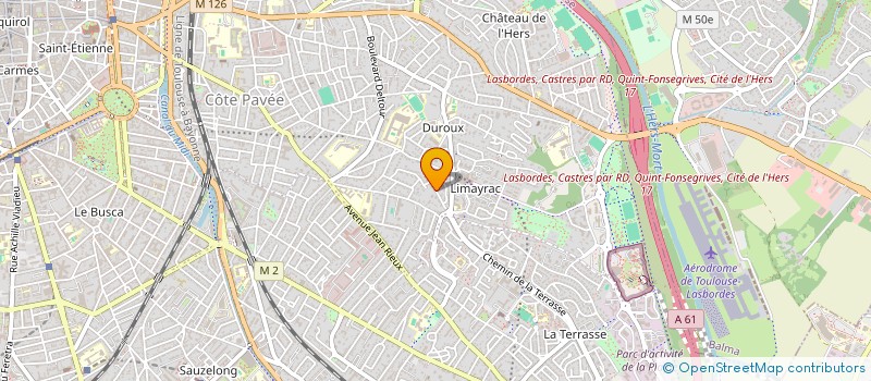 localisation de l'entreprise MONSIEUR BRICE PERNIN  TOULOUSE