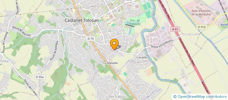 localisation de l'entreprise MONSIEUR BRICE PETITPERRIN  TOULOUSE