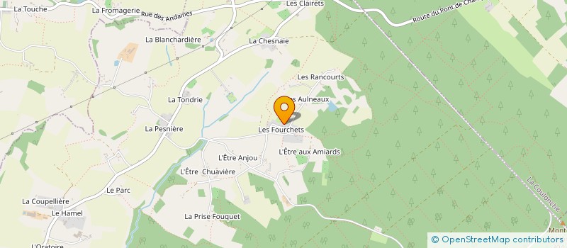 localisation de l'entreprise MONSIEUR BRICE PEZERIL à CHAMPSECRET