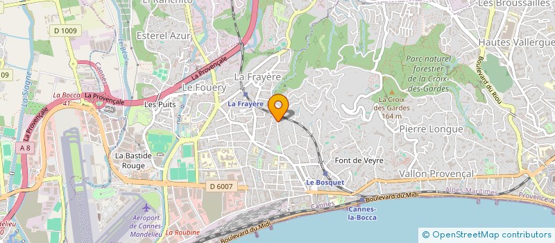 localisation de l'entreprise MONSIEUR BRICE PICHON à CANNES