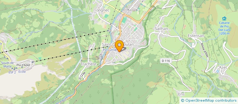 localisation de l'entreprise MONSIEUR BRICE PLOUVIER  AZET