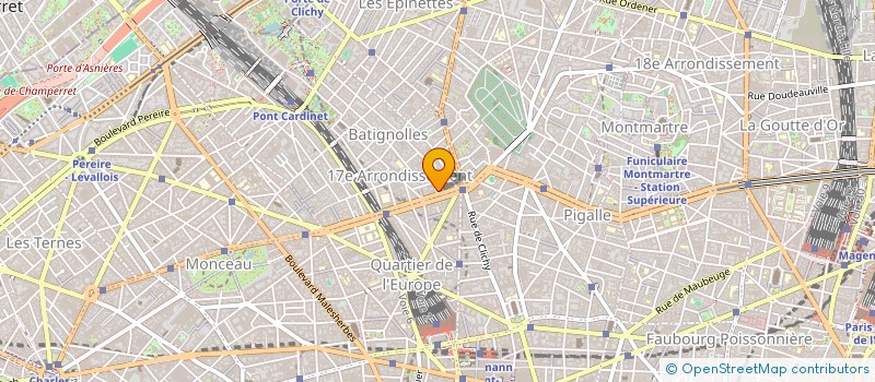 localisation de l'entreprise MONSIEUR BRICE POLI  PARIS