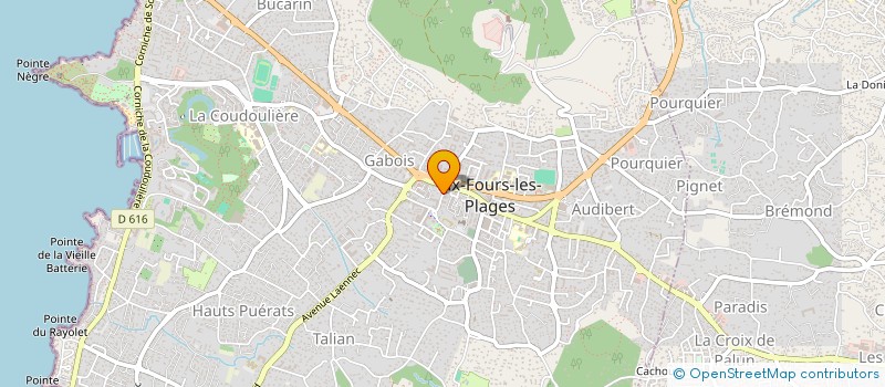 localisation de l'entreprise MONSIEUR BRICE PRAYAL  GRASSE